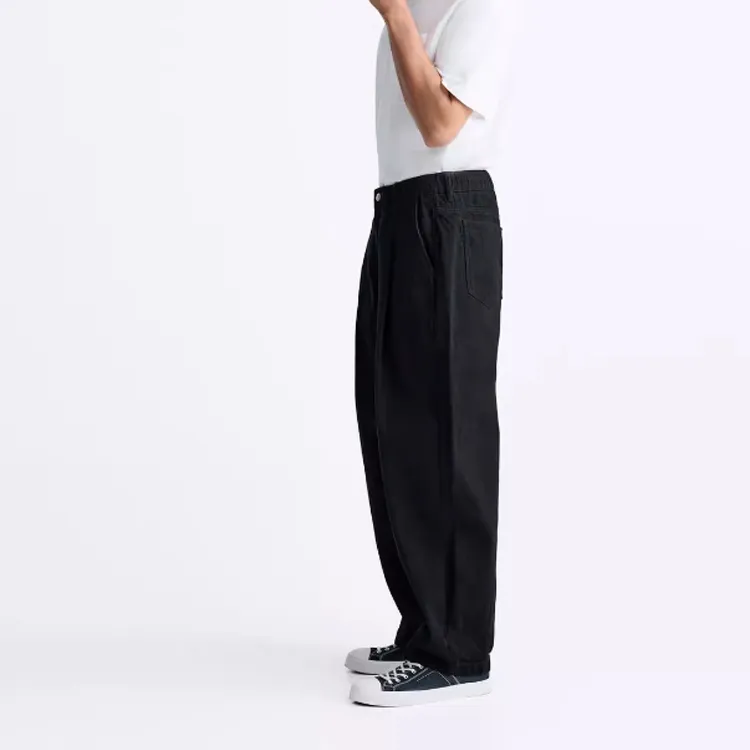 ZARA Jeans Men Black-4