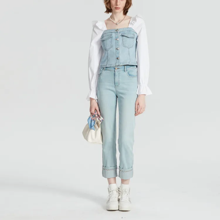 AIVEI Jeans Women's Blue/3200-2