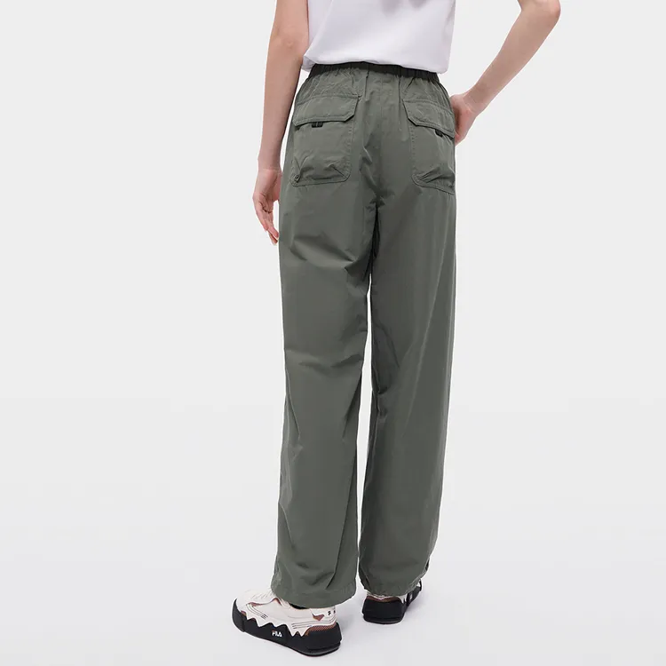FILA Casual Pants Women's Graphite Green-4