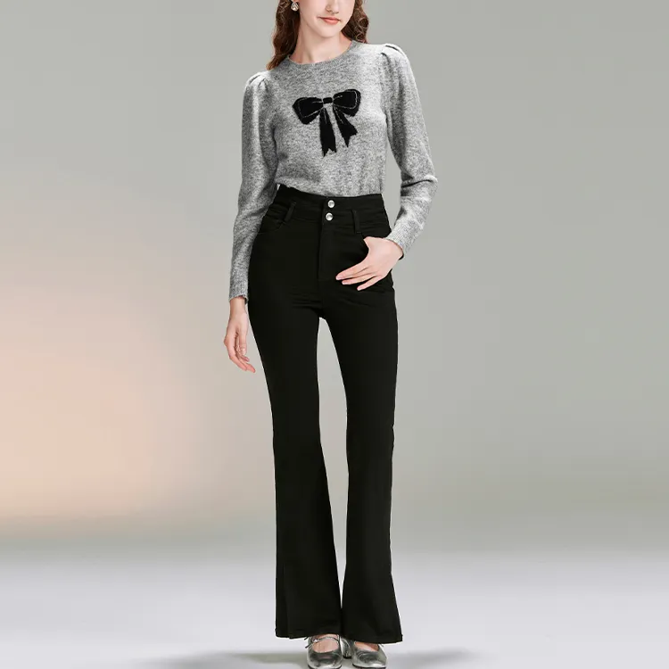 TAMMY TANGS Jeans Women's Black-1