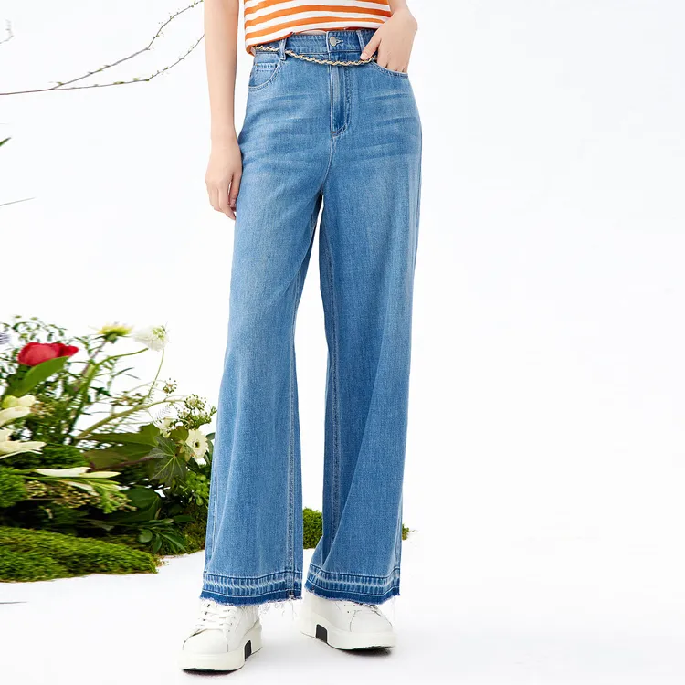JZ. ANNAKRO Jeans Women's Light Blue-1
