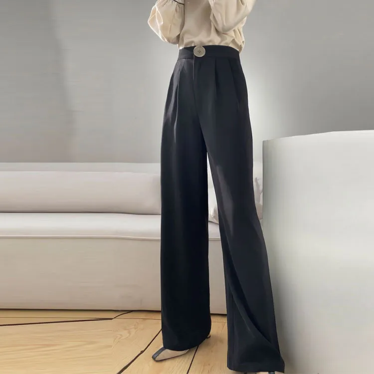 Max Issa Casual Pants Women's Black-1