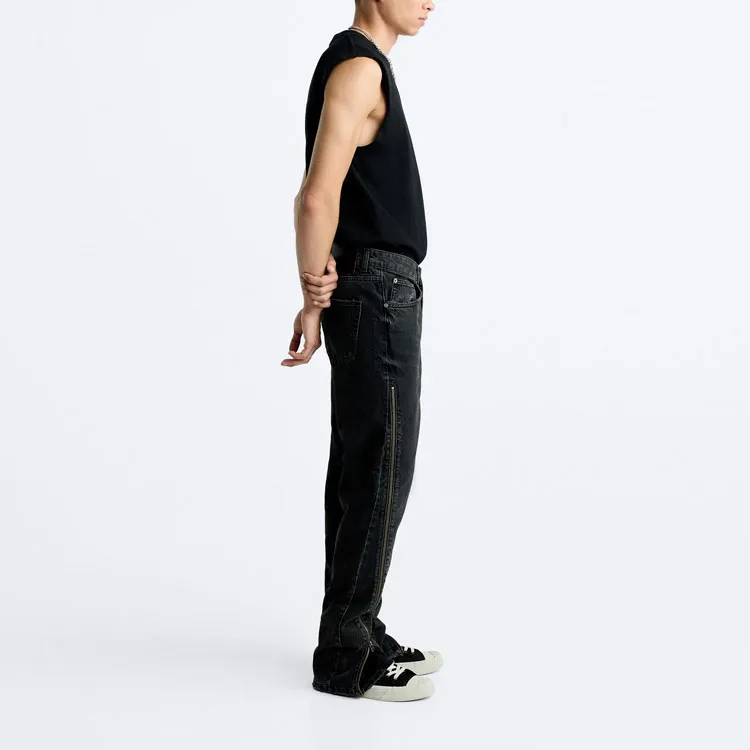 ZARA Jeans Men Dark Gray-3