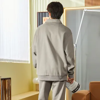 Tonlion Sweatshirt Men's Off White Gray