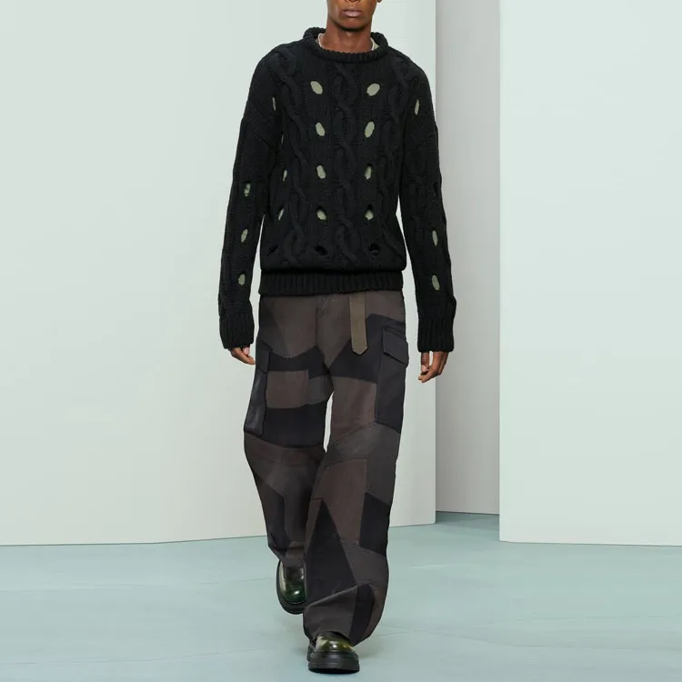 ZARA Casual Pants Men Gray-1