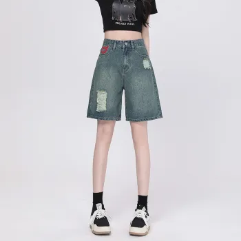 HELEH Denim Shorts Women's