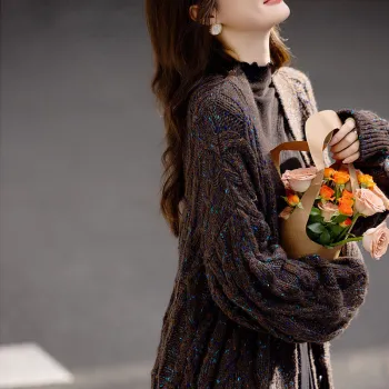 【dme】 Knitwear Women's Chocolate