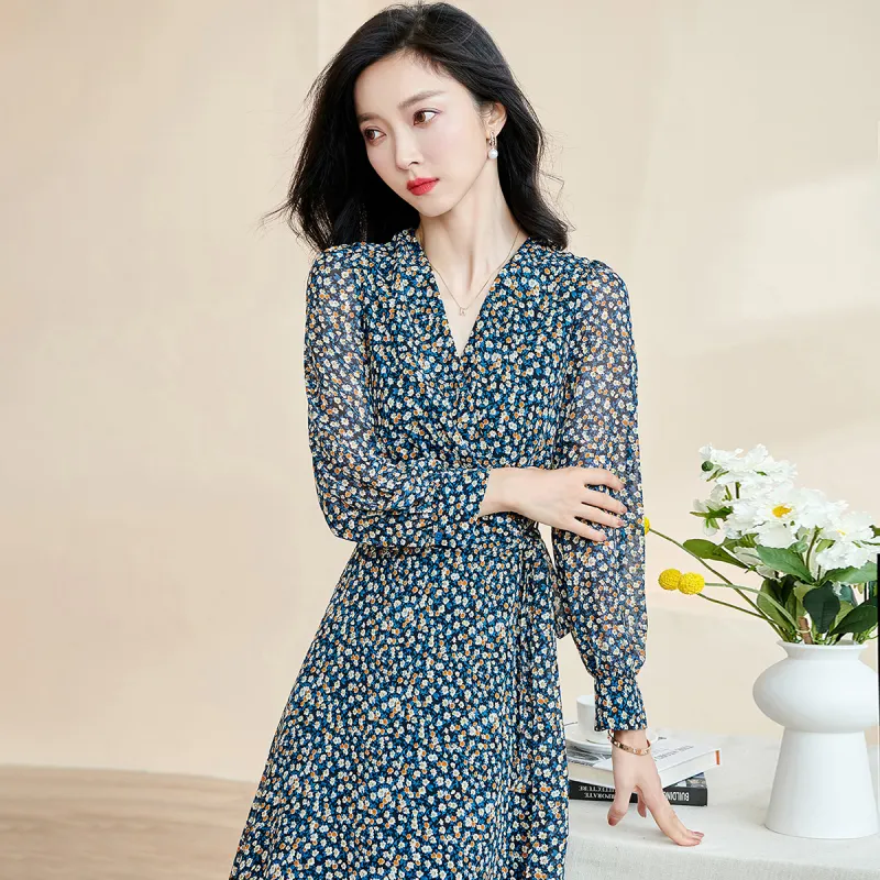 MISSSHINE Long Sleeved Dresses Women's-1