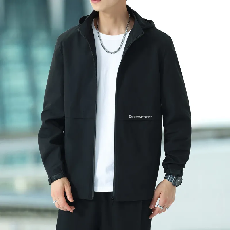 DEERWAY Jackets Men Black-1