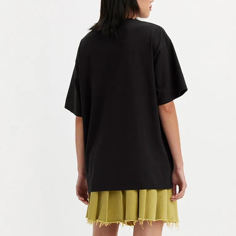 Levi’s Barbie Ferreira Co-brand Drop Shoulder Sleeve T-Shirt Women's Black-3