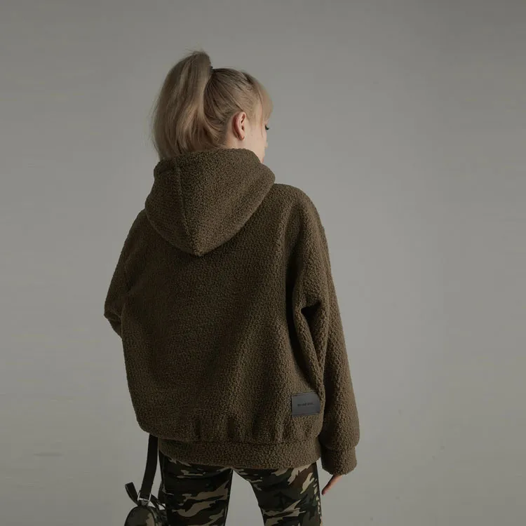 NO ONE ELSE Sweatshirt Women's Mustard Green-1
