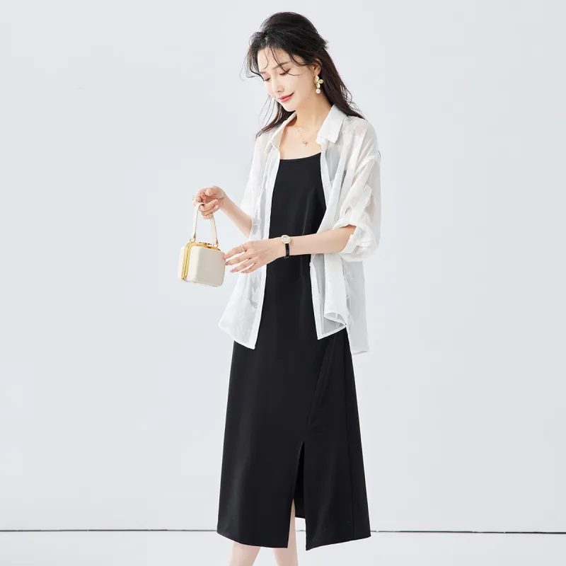 TERRE BLEUE Skirt Set Women's White-1