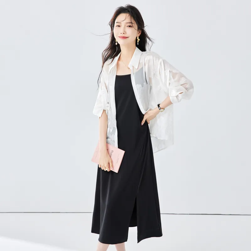 TERRE BLEUE Skirt Set Women's White-2