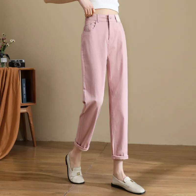 TERRE BLEUE Casual Pants Women's Pink-1