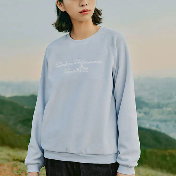 Skechers Sweatshirts Women's Arctic Ice Blue-3