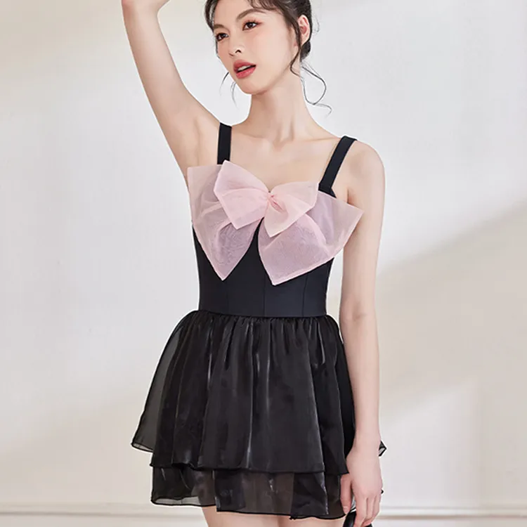 Youyou One piece Swimsuit Women's Black-1