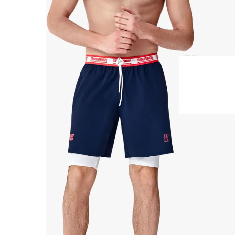 BALNEAIRE Beach Shorts Men Marine Blue-2