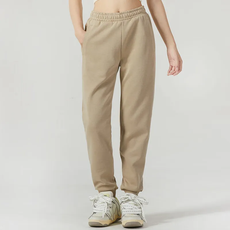 Skechers Knitted Sweatpants Women's Beige Brown-2