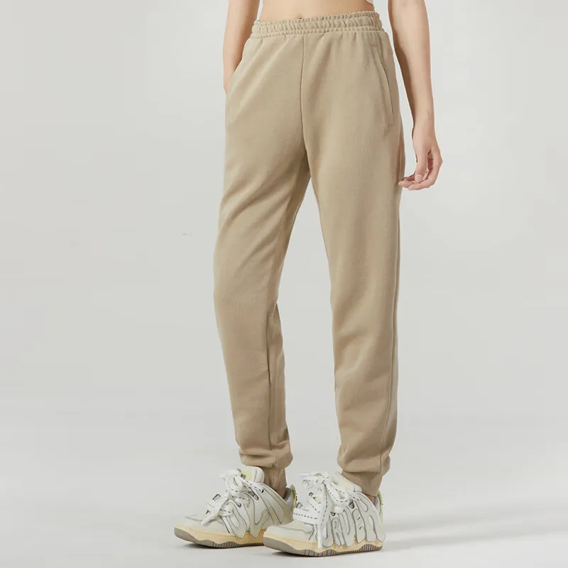 Skechers Knitted Sweatpants Women's Beige Brown-4