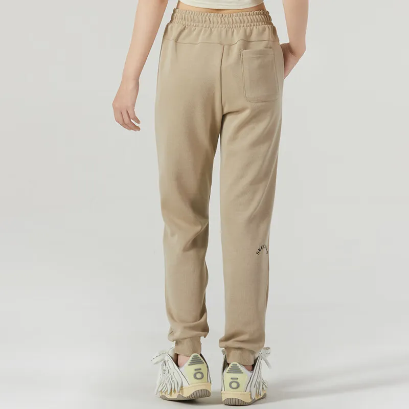 Skechers Knitted Sweatpants Women's Beige Brown-3