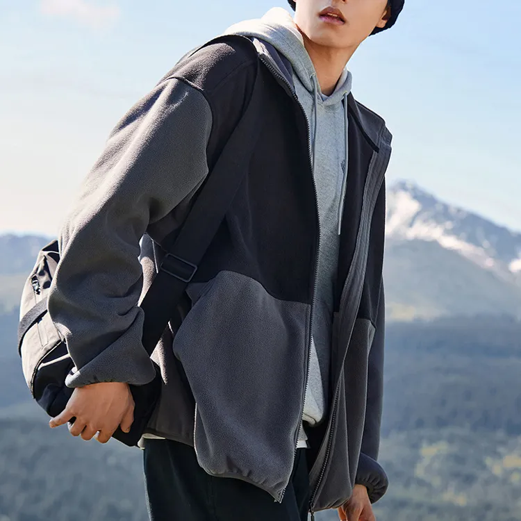 Anta Life Collection Coat Unisex Castle Gray-3