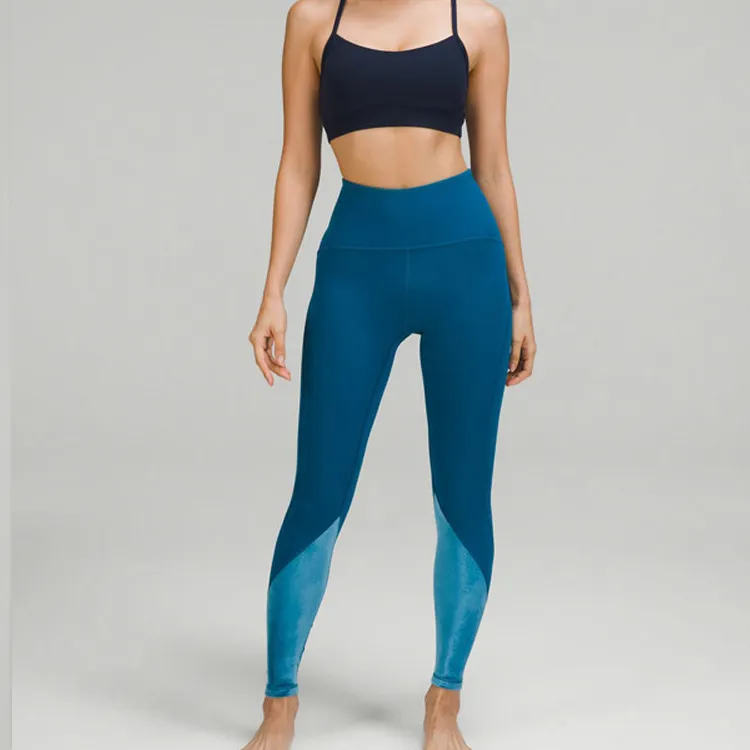 Lululemon Sports Pants Women's Capri Island Blue-1