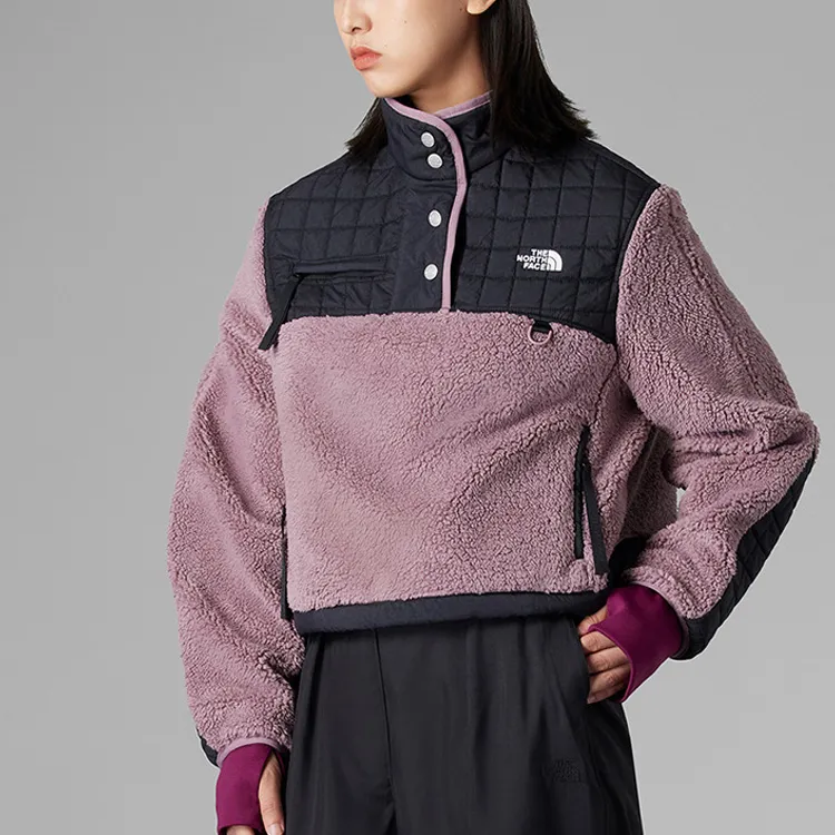 THE NORTH FACE City Outdoor Collection Velvet Jackets Women's Purple-1