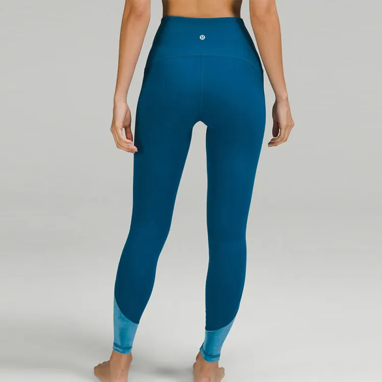 Lululemon Sports Pants Women's Capri Island Blue-3