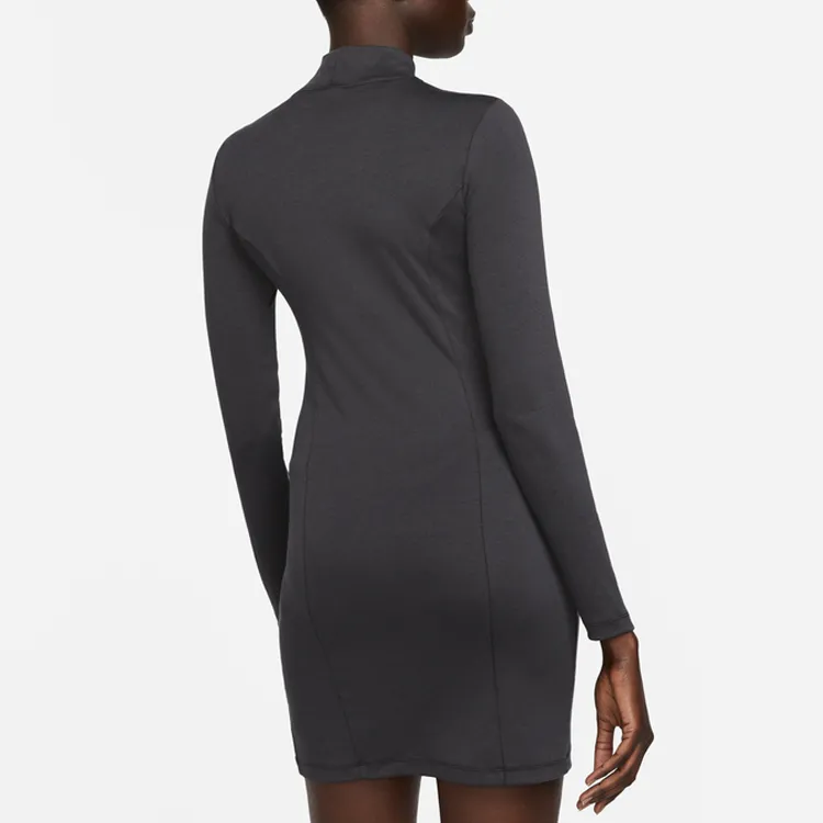 Nike Swoosh embroidered Sweater Dress-2