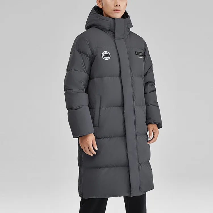 Skechers Sports Life Collection Down Jackets Men Forged Iron Gray-2