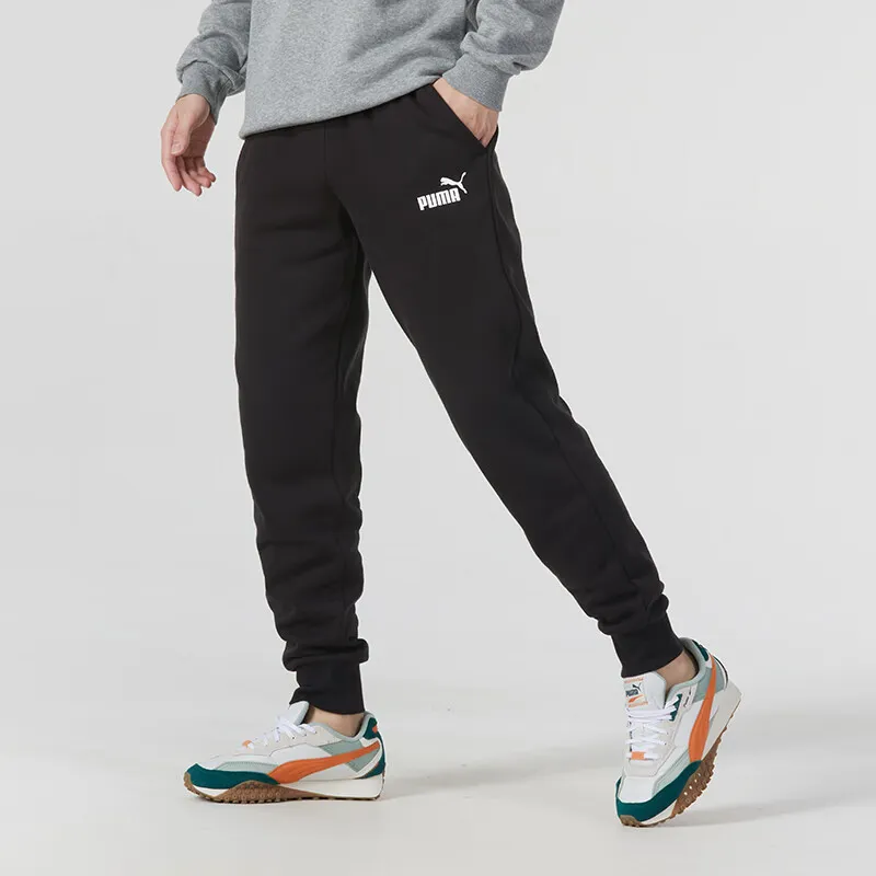 PUMA Casual Pants Unisex Black-4
