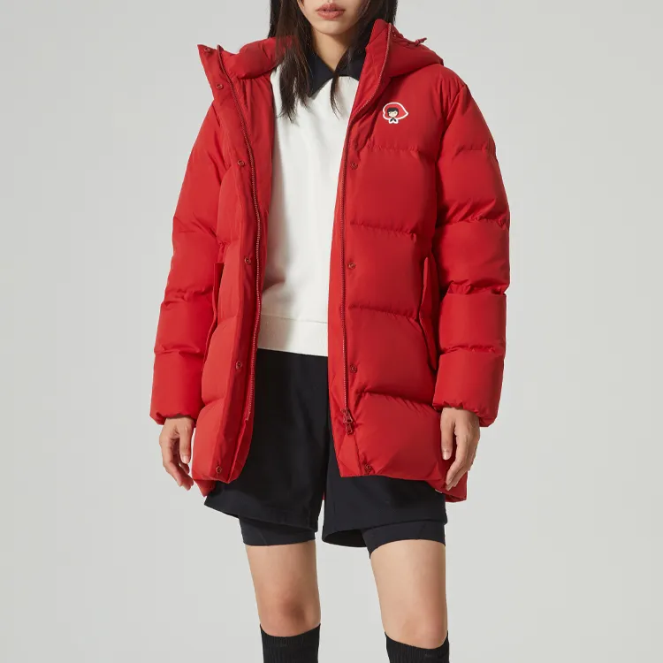 Skechers BRITISH MUSEUM Down Jackets Women's Samba Red-2