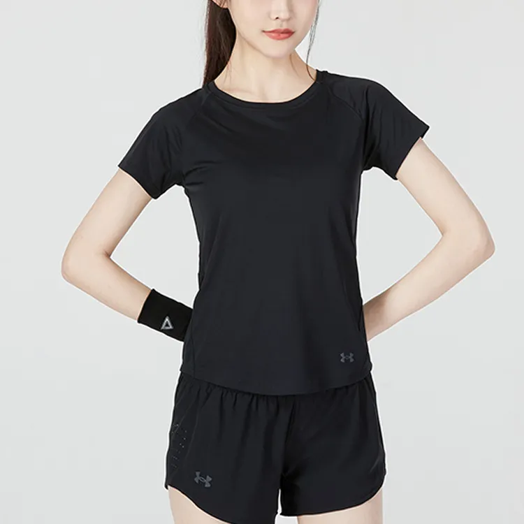 Under Armour CoolSwitch T Shirts Women's Black-2