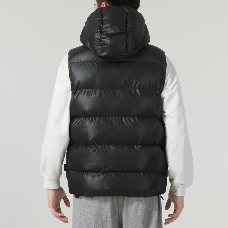 ベスト・ジレ 1993STUDIO SYMBOL LOGO NYLON HOOD VEST 4FK1085 Miutii Mens Medieval Victorian Sleeveless Vest Gold Trims