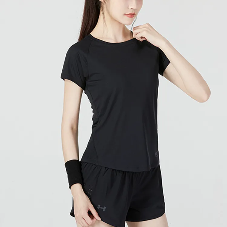 Under Armour CoolSwitch T Shirts Women's Black-3