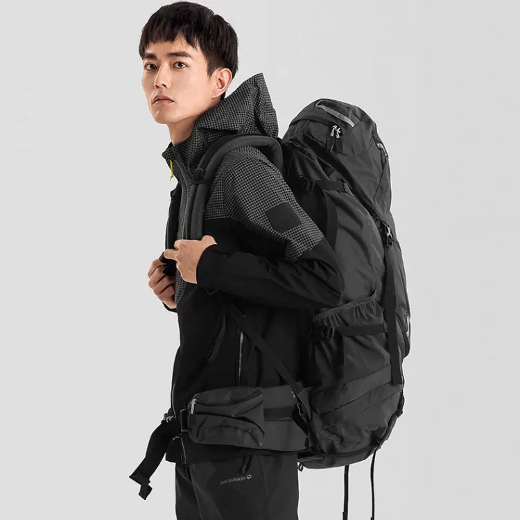 Jack Wolfskin Waterproof And Windproof Windbreaker Jacket Men's-7