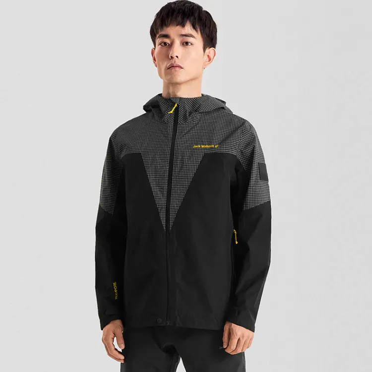 Jack Wolfskin Waterproof And Windproof Windbreaker Jacket Men's-5
