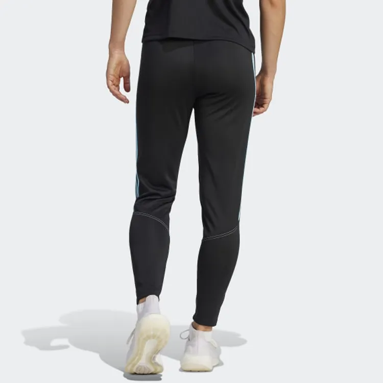 Adidas Knitted Sweatpants Women's Black/Paradise Blue-2