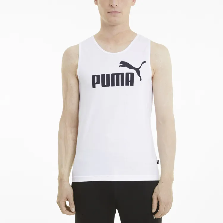 PUMA Tank Tops Men White-3