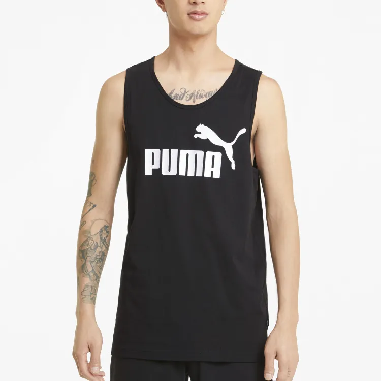 PUMA Tank Tops Men Black-2