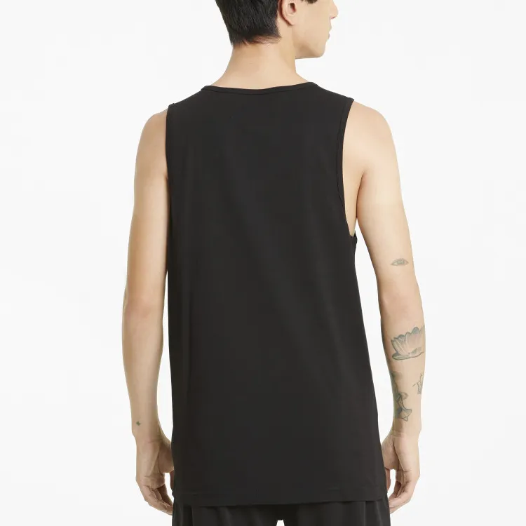 PUMA Tank Tops Men Black-4