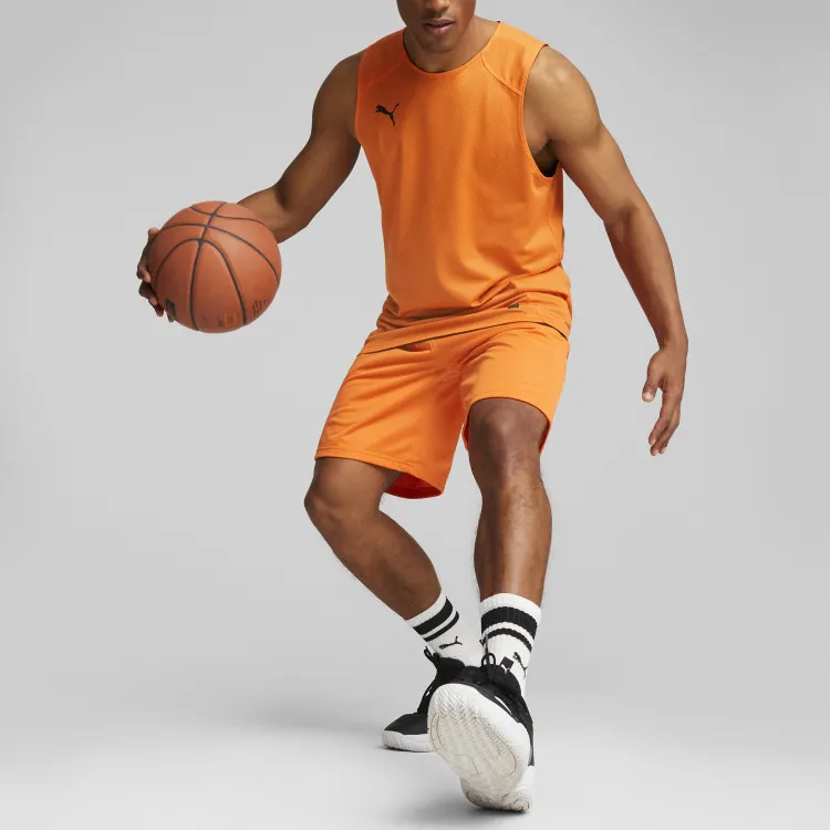 PUMA Tank Tops Men Orange-2