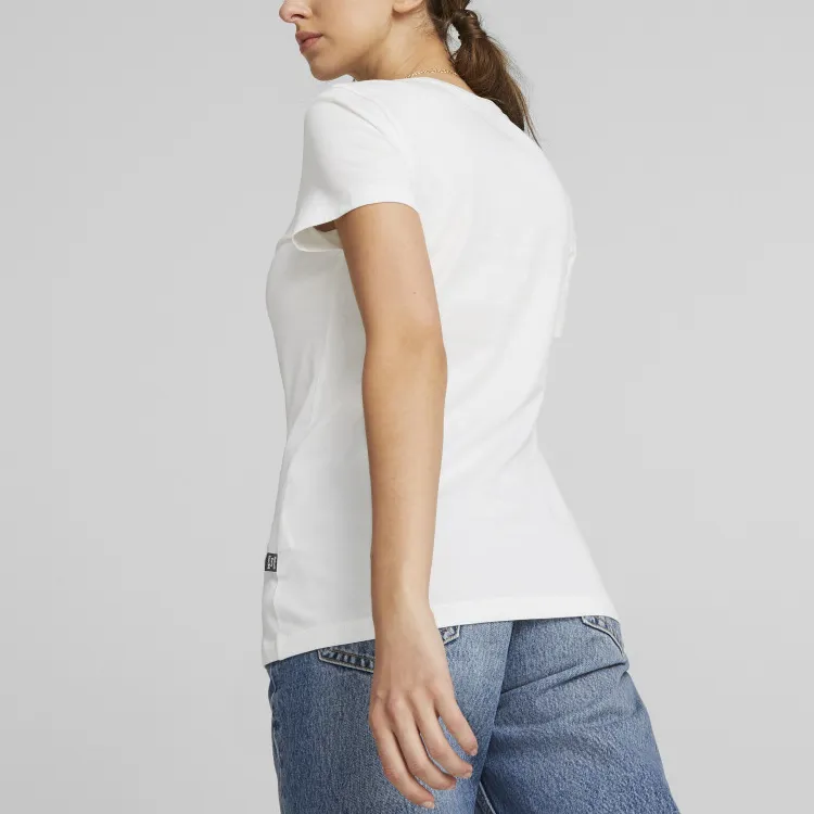 PUMA ACTIVE T-Shirt Women's White-3