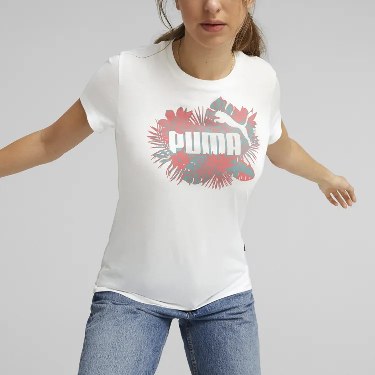 PUMA ACTIVE T-Shirt Women's White-2