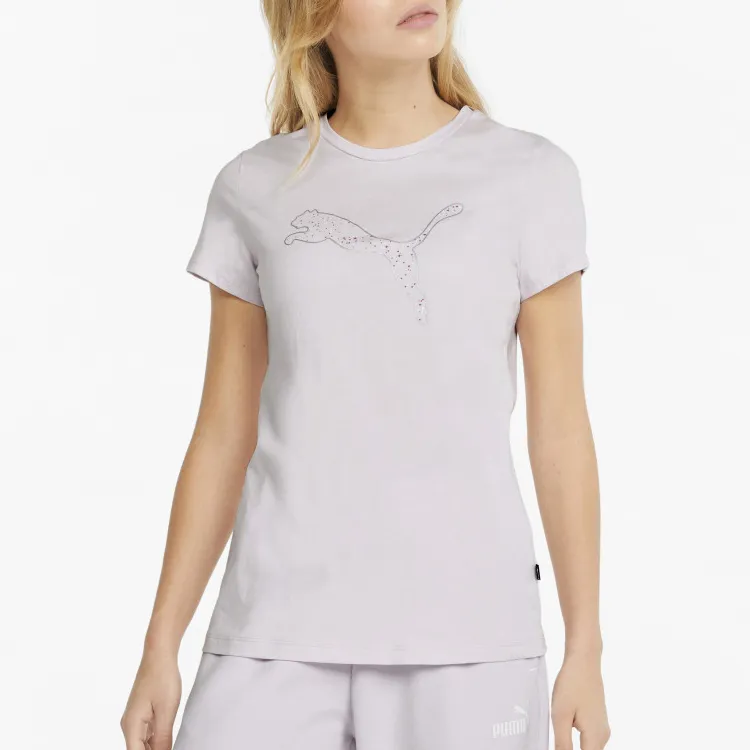 PUMA EVOSTRIPE Regular T-Shirt Women's Purple-2