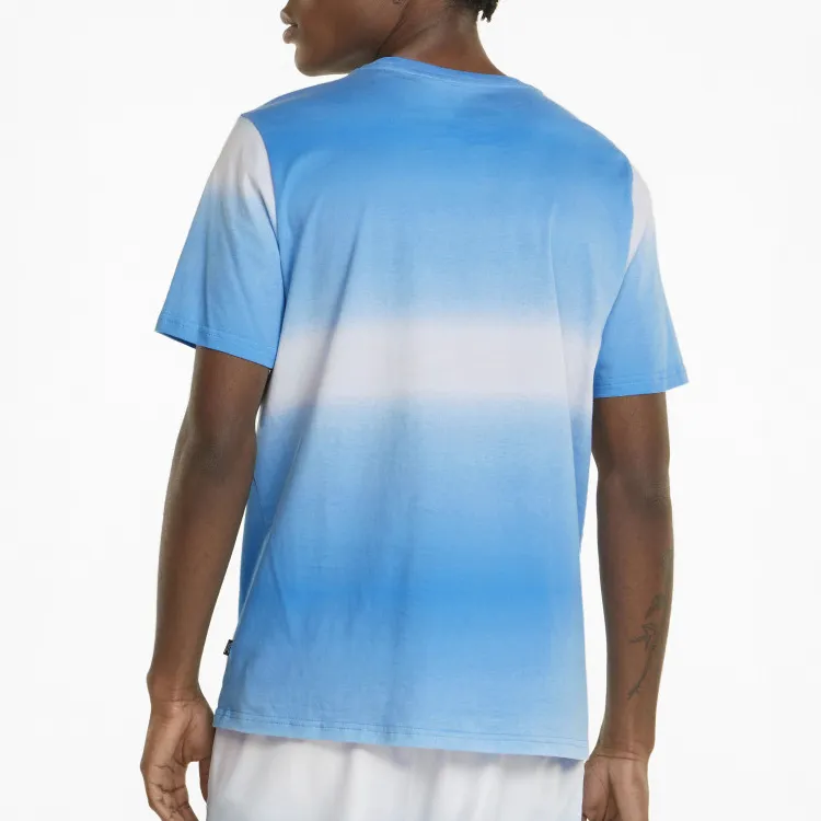 PUMA Power Summer T-Shirt Men's Blue-3