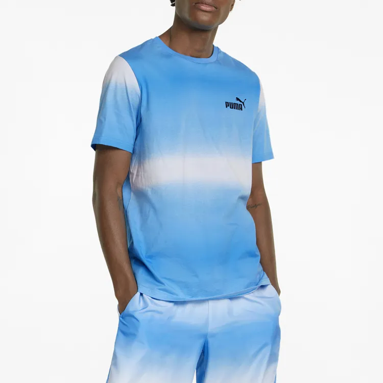 PUMA Power Summer T-Shirt Men's Blue-2