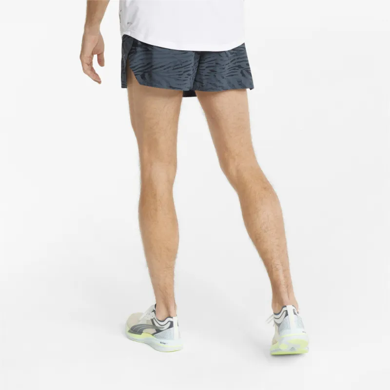PUMA RUN Ultraweave S 3 Split Shorts Casual Shorts Men's Blue-3