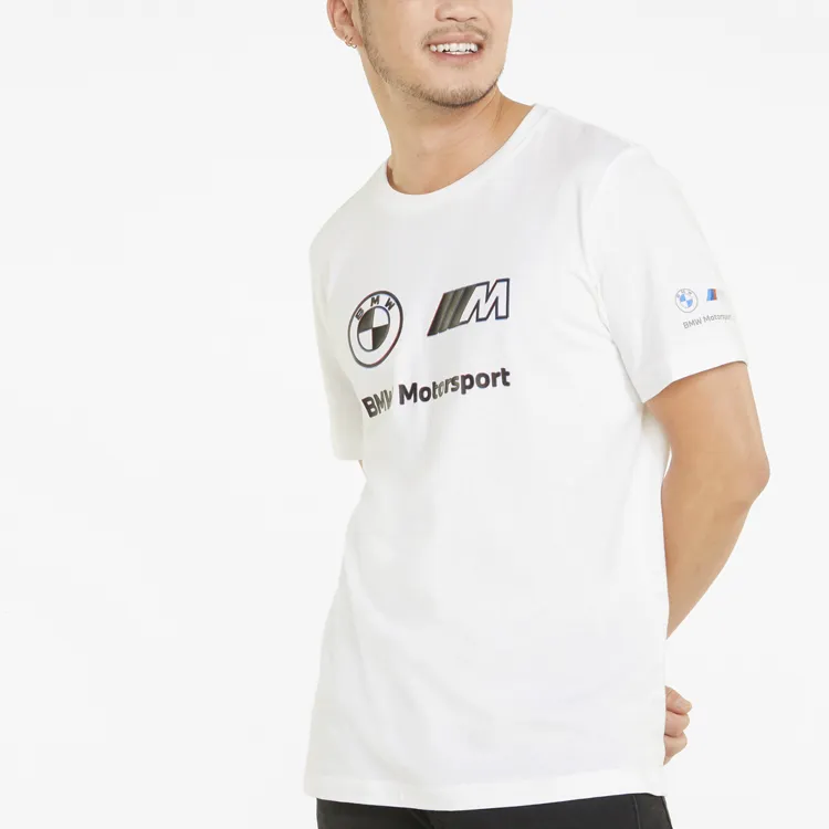 PUMA x BMW M Motorsport Logo Tee T-Shirt Men's White-2