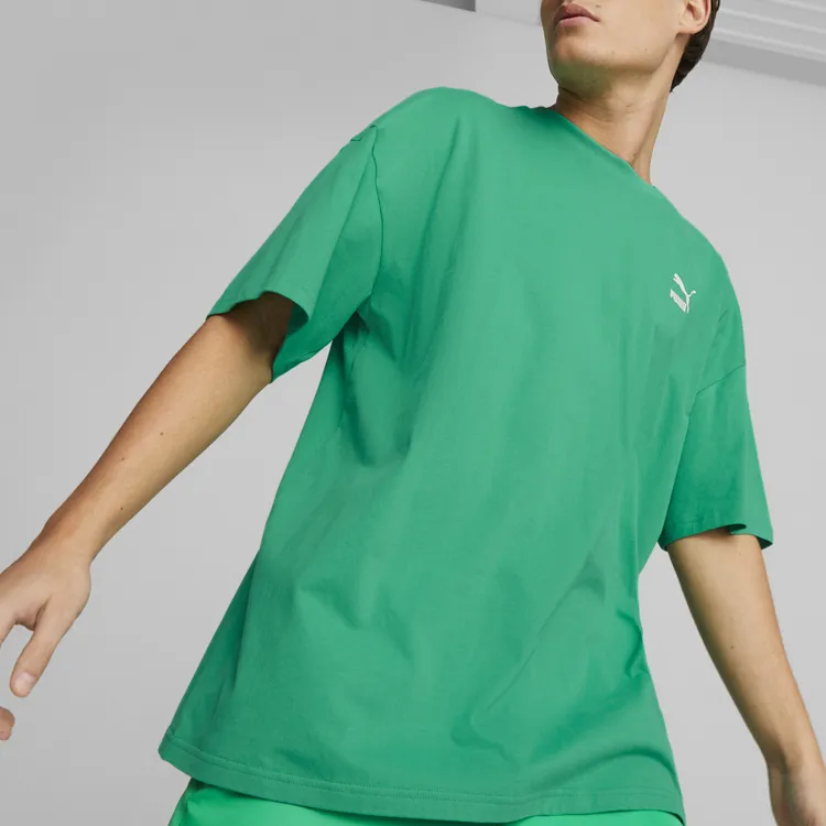 PUMA CLASSICS CLASSICS Oversized Tee T-Shirt Men's Green-2